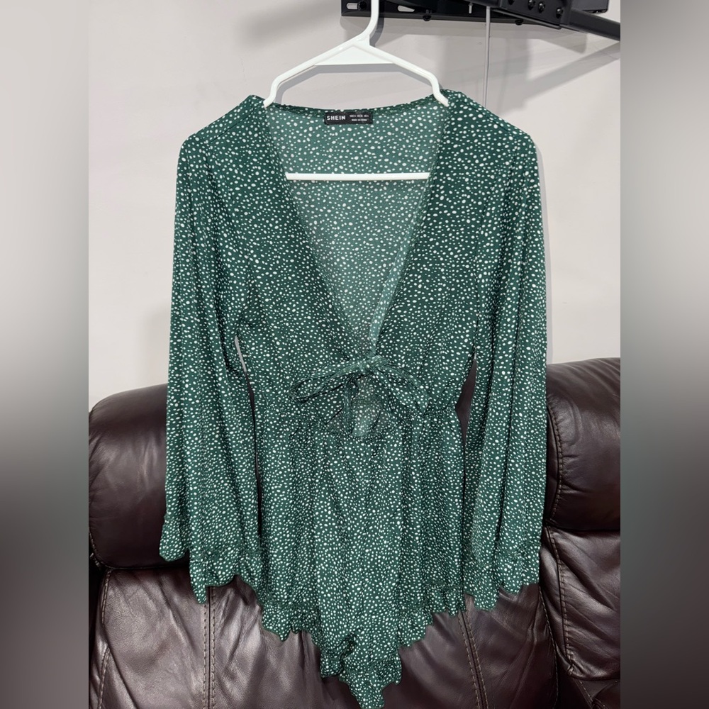 SHEIN Long sleeve Romper